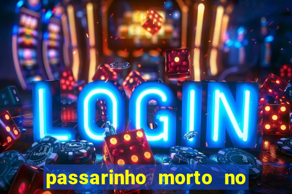 passarinho morto no quintal significado espiritual